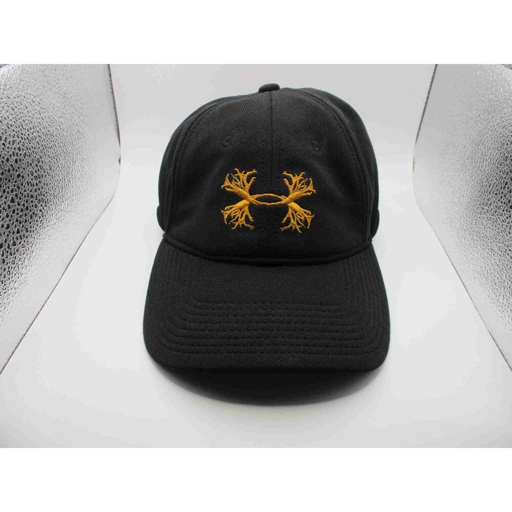 Under‎ Armour Black Logo Embroidered Baseball Cap Unisex Size OS